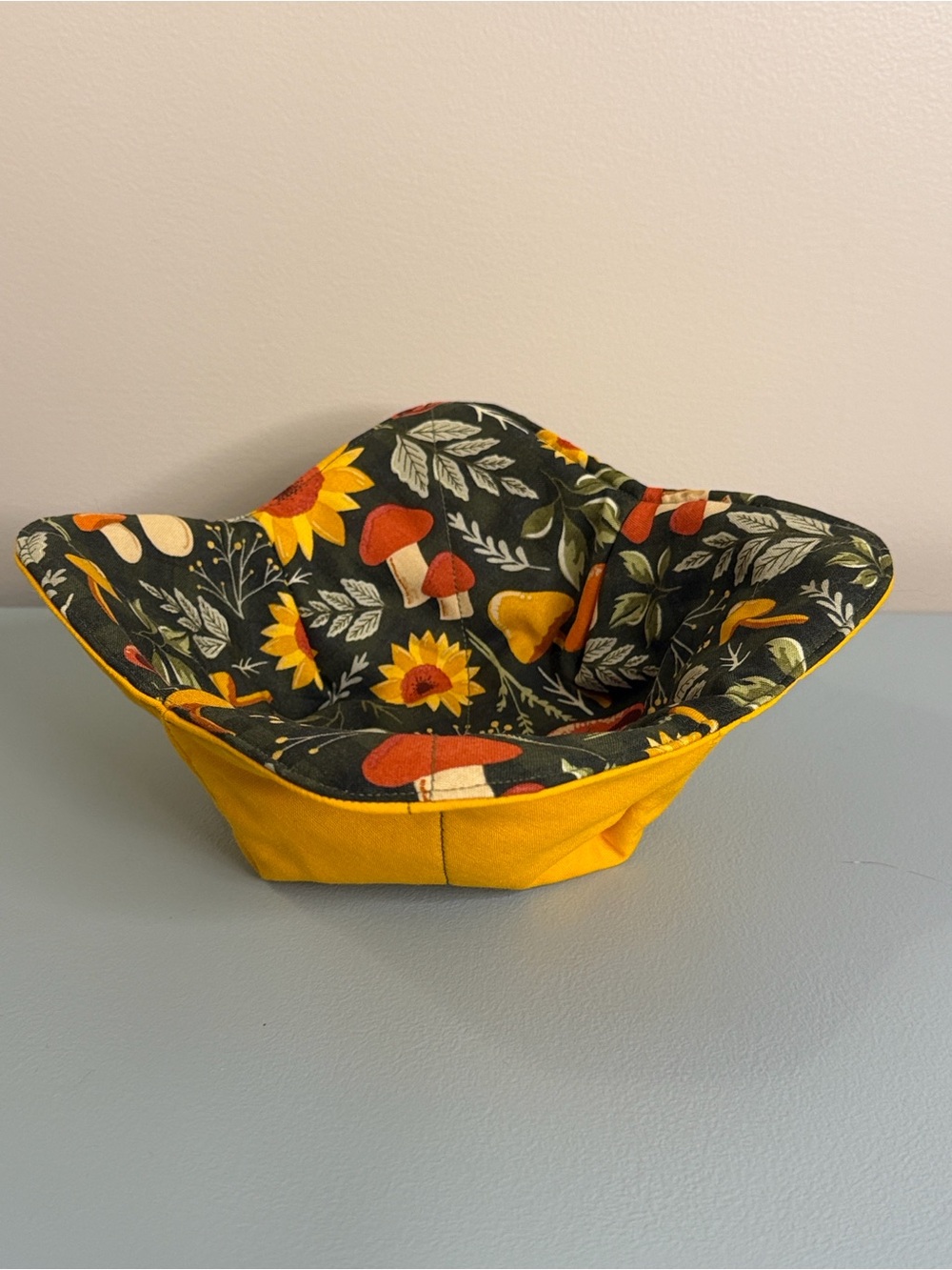 Hand Crafted Assorted 100% Cotton 11”x11” Bowl Coozie - Picture 5 of 13